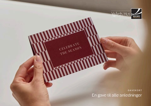 Veya Gift card folder AW26 NO Ygårds