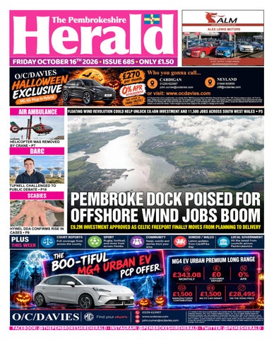 The Pembrokeshire Herald 16/10/2026