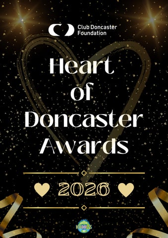 Heart of Doncaster Awards 2026