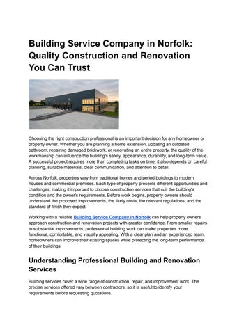 Building Service Company in Norfolk (2)