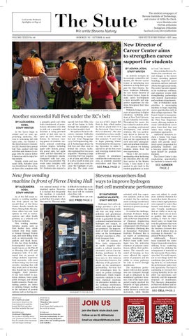 [The Stute] October 16, 2026 (Issue 6, Volume CXXIIII)