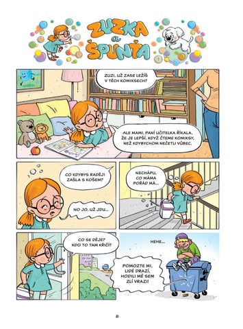 Tomáš Prokůpek, Jan Pomykač: Zuzka a Špunťa v zemi komiksů — 英国 ázka 第 8 页