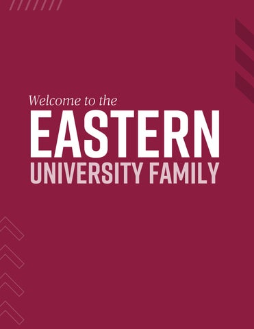 Welcome to the Eastern Family! | Spring 2027