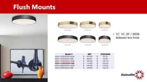 Dainolite-catalogues 灯饰目录 · ONEIL OCT2026 第 10 页