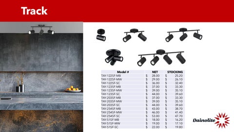 Dainolite-catalogues 灯饰目录 · ONEIL OCT2026 第 15 页