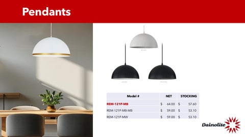 Dainolite-catalogues 灯饰目录 · ONEIL OCT2026 第 4 页