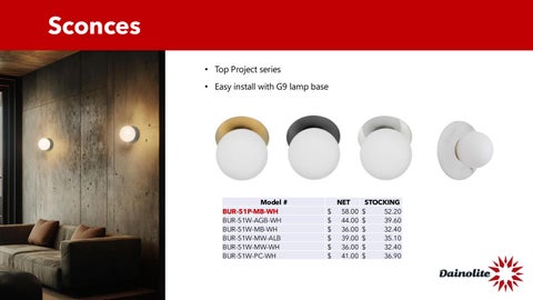 Dainolite-catalogues 灯饰目录 · ONEIL OCT2026 第 5 页