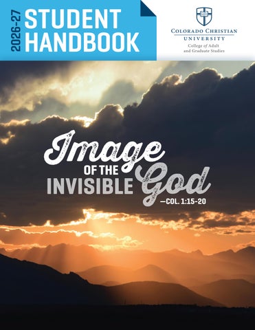 CAGS Student Handbook