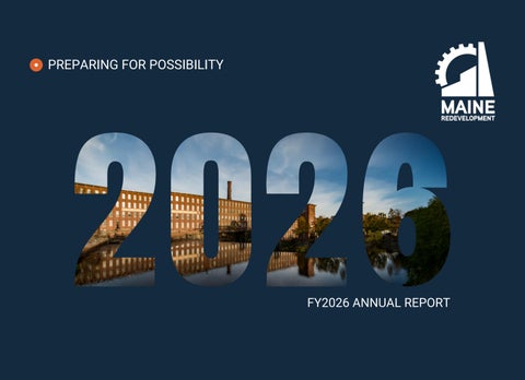 Maine Redevelopment FY2026 Annual Report