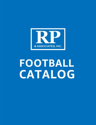 RP & Associates - Football Catalog 2026