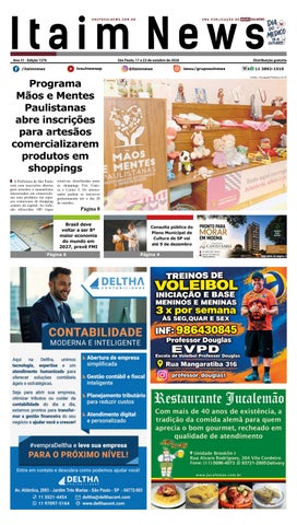 ITAIM NEWS – Edição 1576 – São Paulo, 17 a 23 de outubro de 2026
