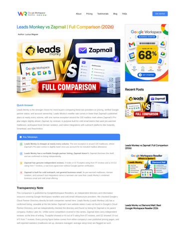 Leads Monkey vs Zapmail | Full Comparison (2026)
