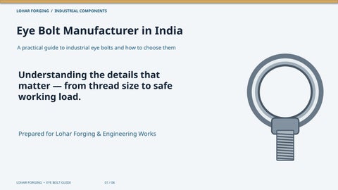 Lohar_Forging_Eye_Bolt_Industrial_Guide pdf