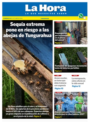 Tungurahua 18 octubre de 2026