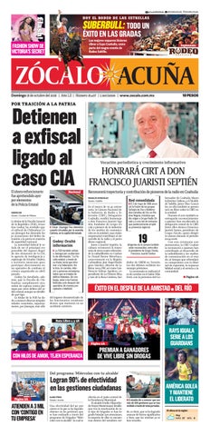 Acuña 18 de octubre de 2026