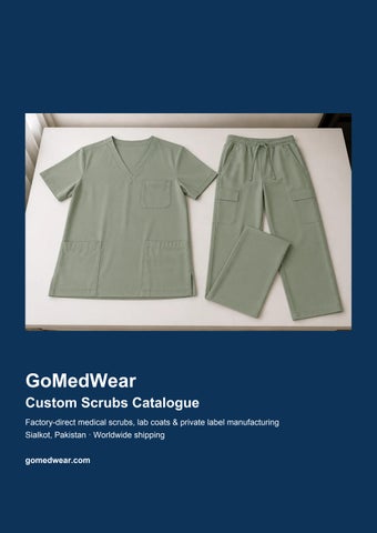 GoMedWear Custom Scrubs Catalogue