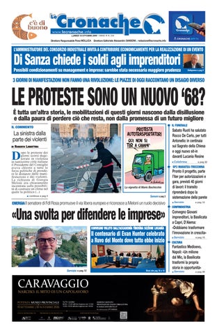 Cronache del 19 ottobre 2026