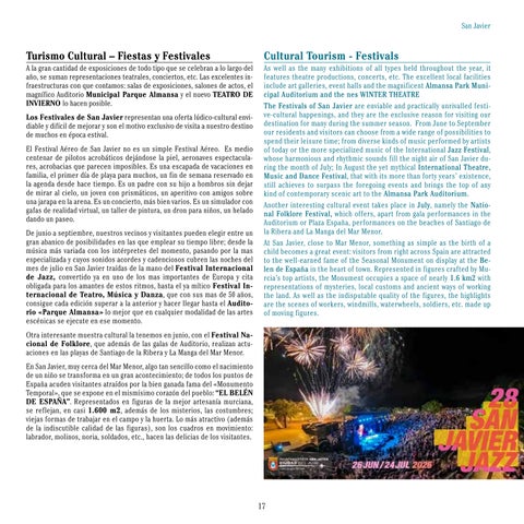 SAN JAVIER TURISMO 2026 第 17 页