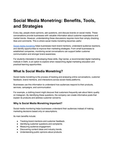 social media