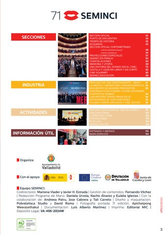 VALLADOLID SEMINCI 2026 第 3 页