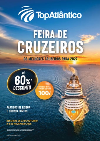 Top Atlantico Feira De Cruzeiros Brochura 2026