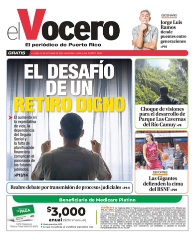 EL VOCERO | Edición lunes, 19 de octubre de 2026