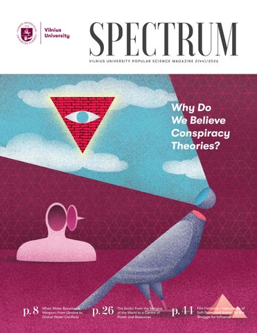 Vilnius University popular science magazine SPECTRUM, issue 44