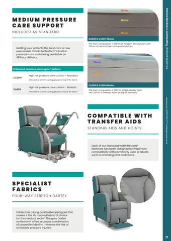 Ocura Healthcare 家具 - 2026/27 目录 第 17 页