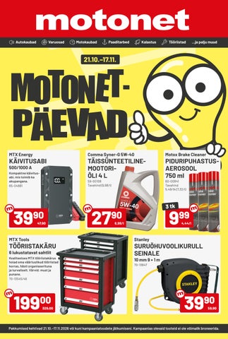Motonet - Motonetpaevad 2110–1711
