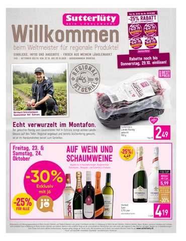 Unser aktuelles Flugblatt KW43