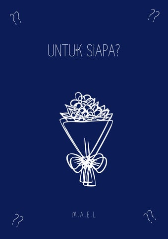 Biru Putih Kuning Estetik Minimalis Sampul Novel A4 Dokumen