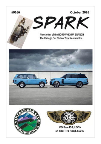 VCC Horowhenua Spark October 2026