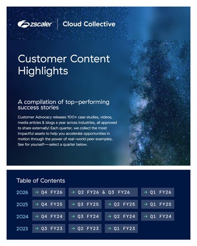 Zscaler Customer Advocacy Newsletter - 2023-2026 - 02
