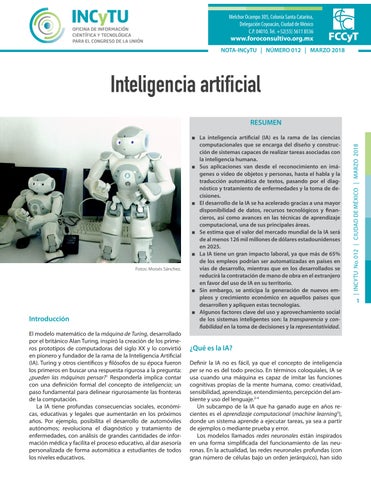 Inteligencia Artificial