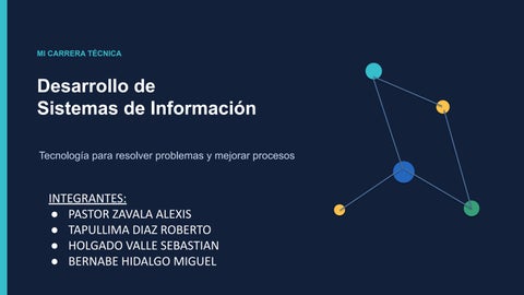 DESARROLLO DE SISTEMAS ISSUU