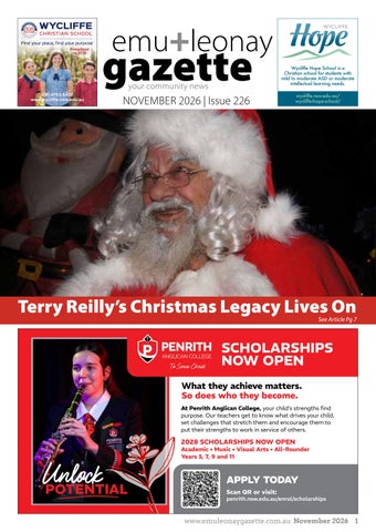 EMU + LEONAY GAZETTE NOVEMBER 2026