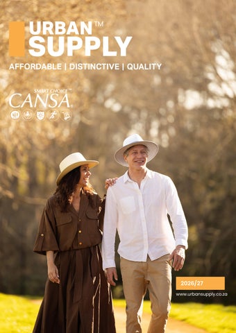 Urban Supply Catalogue 2026-27