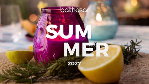 Balthasar Sommerkatalog 2027 第 1 页
