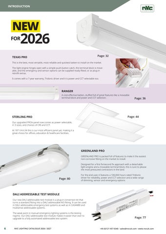 NVC 灯饰目录 2026/2027 第 6 页