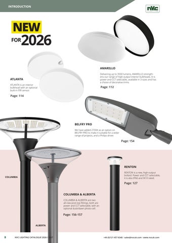 NVC 灯饰目录 2026/2027 第 8 页