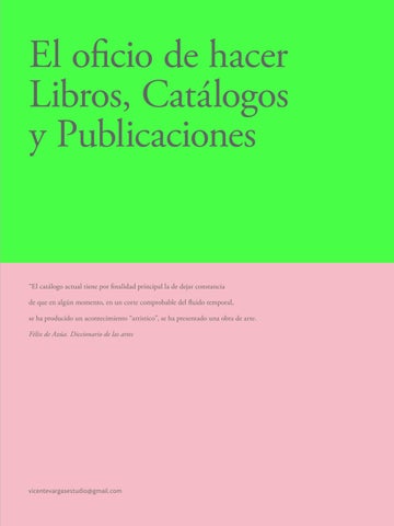 PORTADA EL OFICIO DE HACER PUBLICACIONES