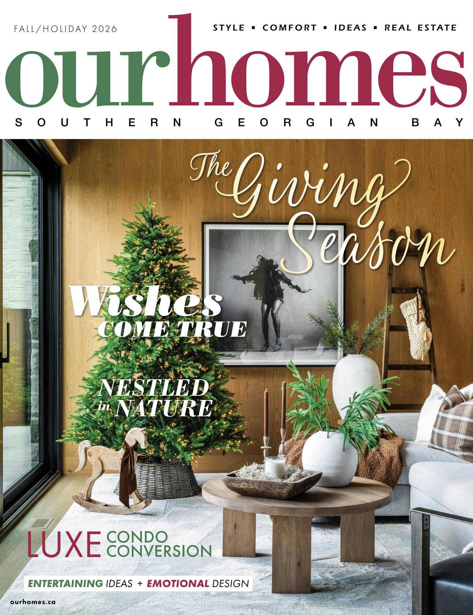 FALL/HOLIDAY 2026 - SOUTHERN GEORGIAN BAY by OUR HOMES Magazine - Issuu