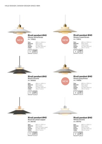 Halo Design Copenhagen - 灯饰目录 2026-27 第 12 页