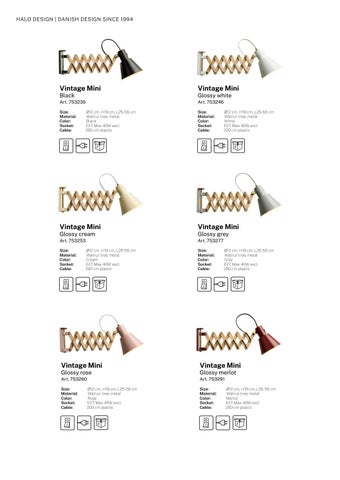 Halo Design Copenhagen - 灯饰目录 2026-27 第 24 页