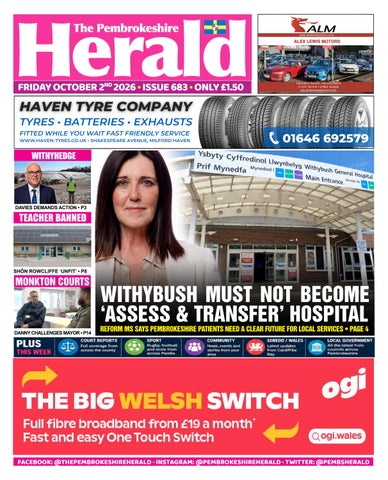 The Pembrokeshire Herald 02/10/2026