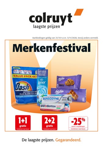 Colruyt Laagste Prijzen - Digitale folder