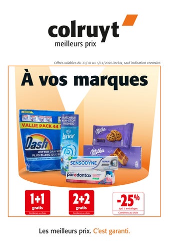 Colruyt Meilleurs Prix - Dépliant (App) 第 1 页