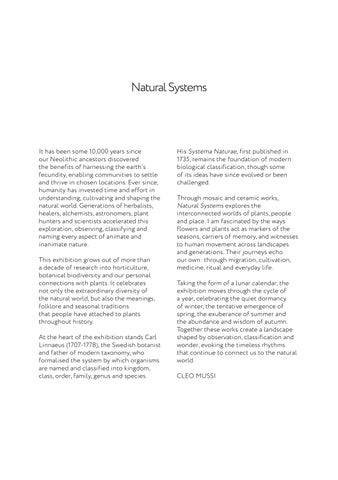 Cleo Mussi | Natural Systems 第 9 页