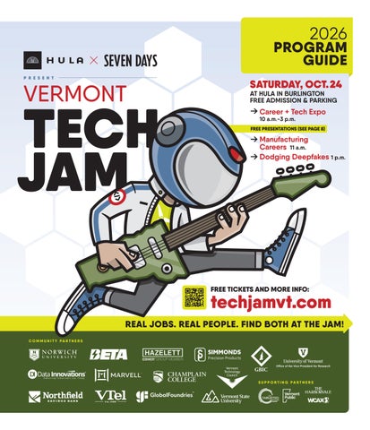 Vermont Tech Jam Guide 2026