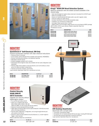 CAN Security 电子版 家具目录 第 12 页